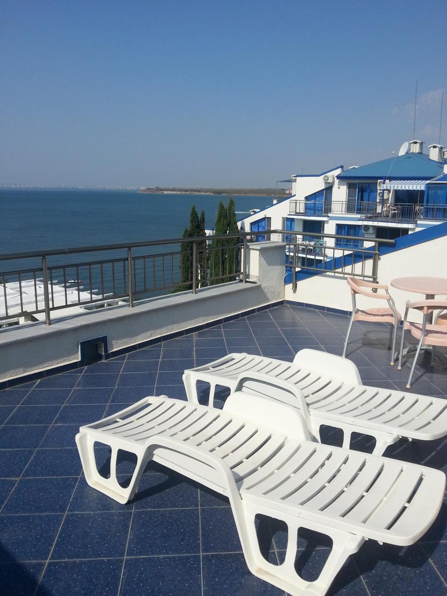 Blue Bay Palace Apart Complex Pomorie Chambre photo
