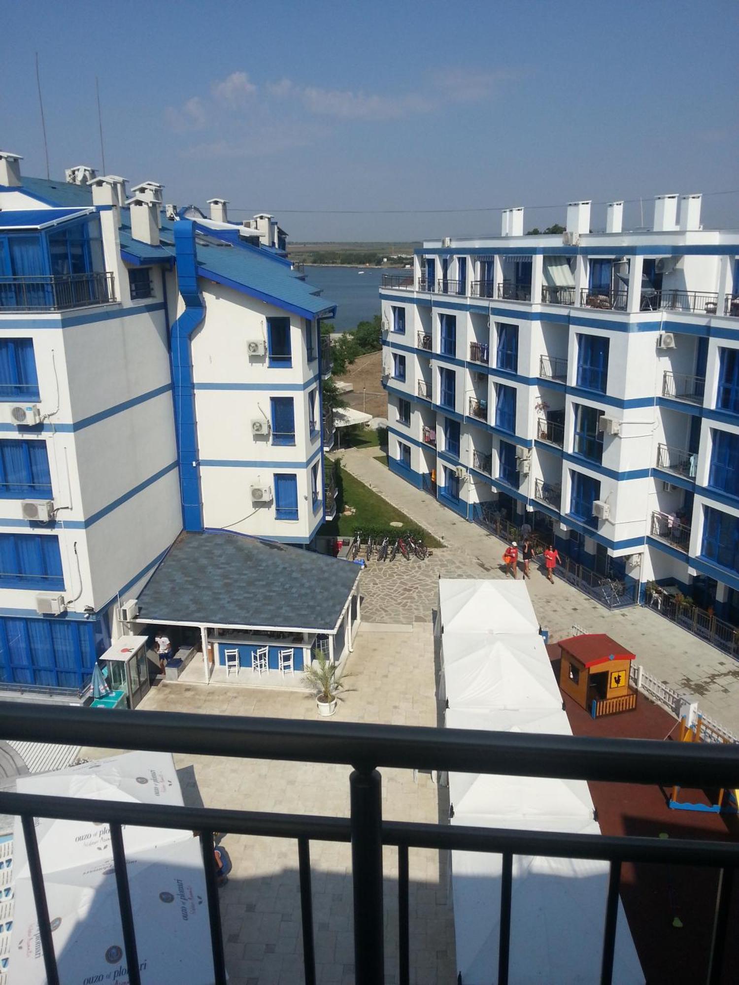 Blue Bay Palace Apart Complex Pomorie Chambre photo